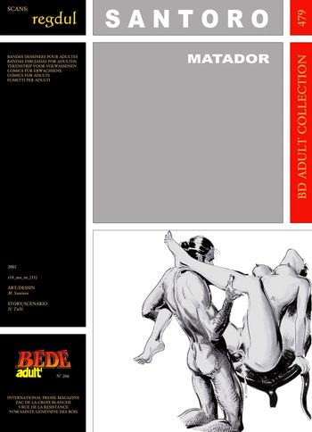 [Bédé Adult 479] M. Santoro & N. Tulli - Matador cover