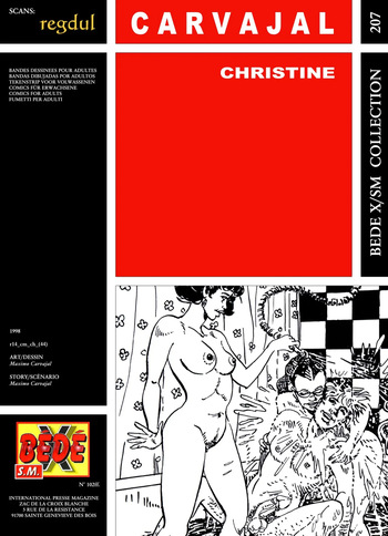 [Bédé X S.M. 207] Maximo Carvajal - Christine cover