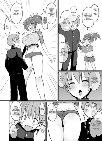 [upanishi.] 10-byou Kazoeru Aida ni Kyuuseichou Shita Onnanoko ni Koukishin no Omomuku Mama Shiboritorareru Manga [English] [JusenkyoTL] cover