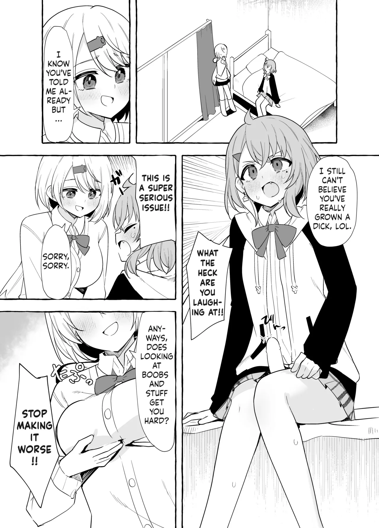 Futanari Sasaki and Shiina page 6 full