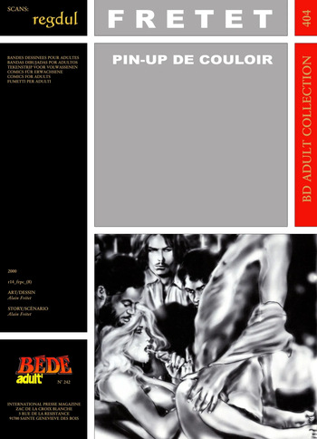 [Bédé Adult 404] Alain Frétet - Pin-up de couloir cover