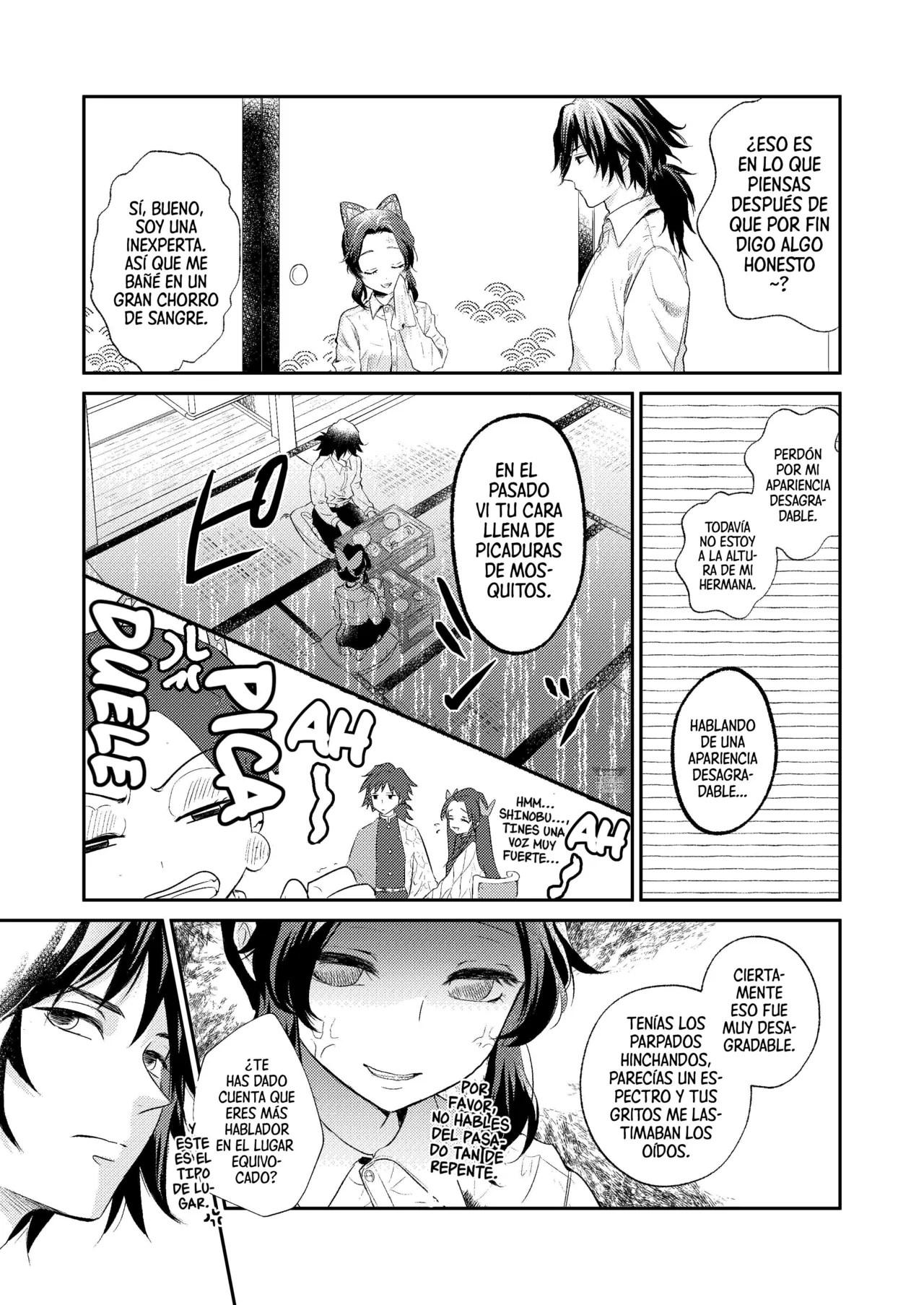 Sore wa Kizu ka Hoteri ka Kaeri Chi ka | ¿Es Un Rasguño, Sensación de Ardor o Un Chorro de Sangre? page 4 full
