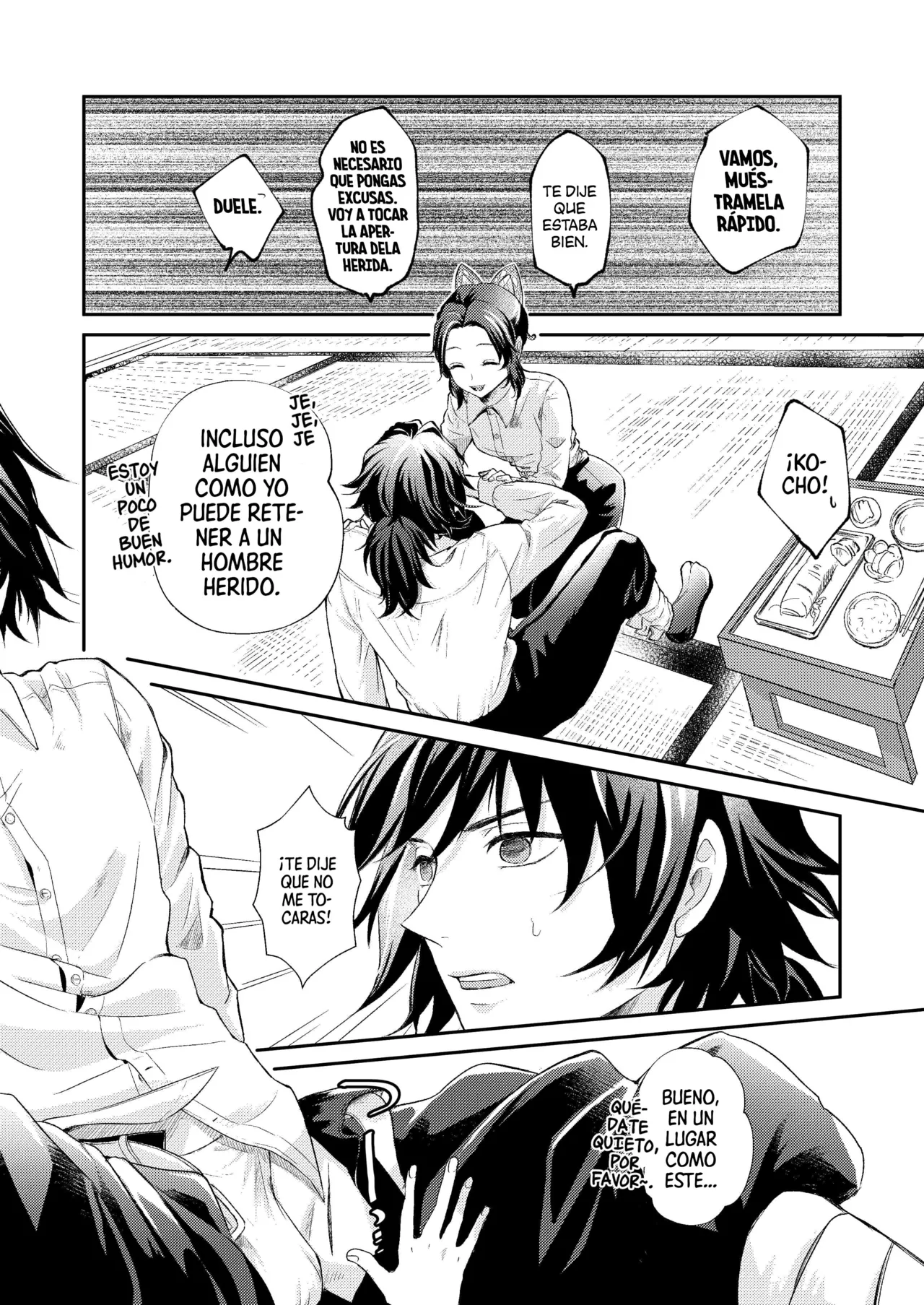Sore wa Kizu ka Hoteri ka Kaeri Chi ka | ¿Es Un Rasguño, Sensación de Ardor o Un Chorro de Sangre? page 9 full