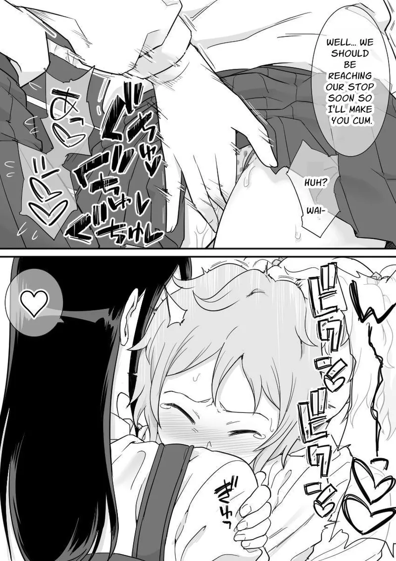 Les Kouhai to Shinozaki | Shinozaki and the Predatory Lesbians page 11 full