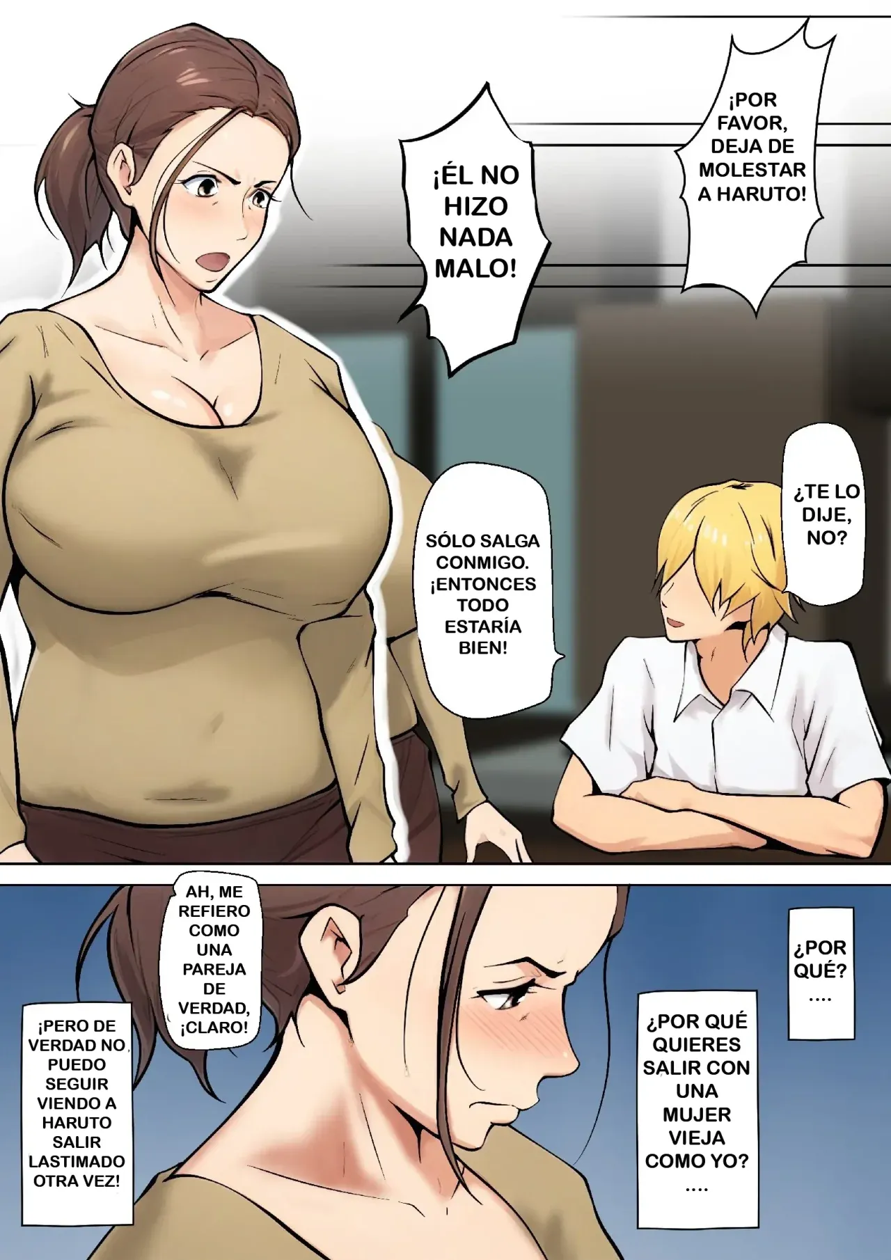 Musuko no Tomodachi to no Giji Renai｜Pseudo Romance con el Amigo de Mi Hijo page 11 full