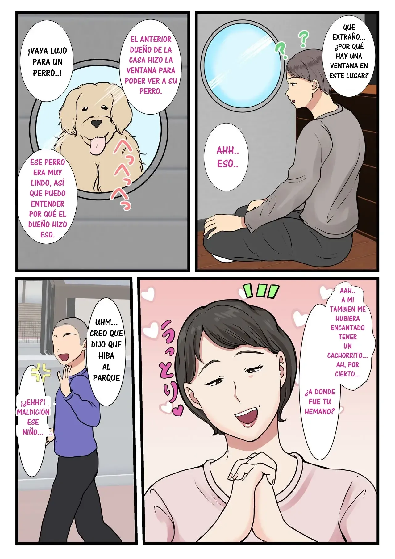Haha ga Kabe ni Hamatte Ugokenakatta node...｜El Día que Mi Madre Quedó Atrapada en la Pared y No Podía Moverse... page 5 full