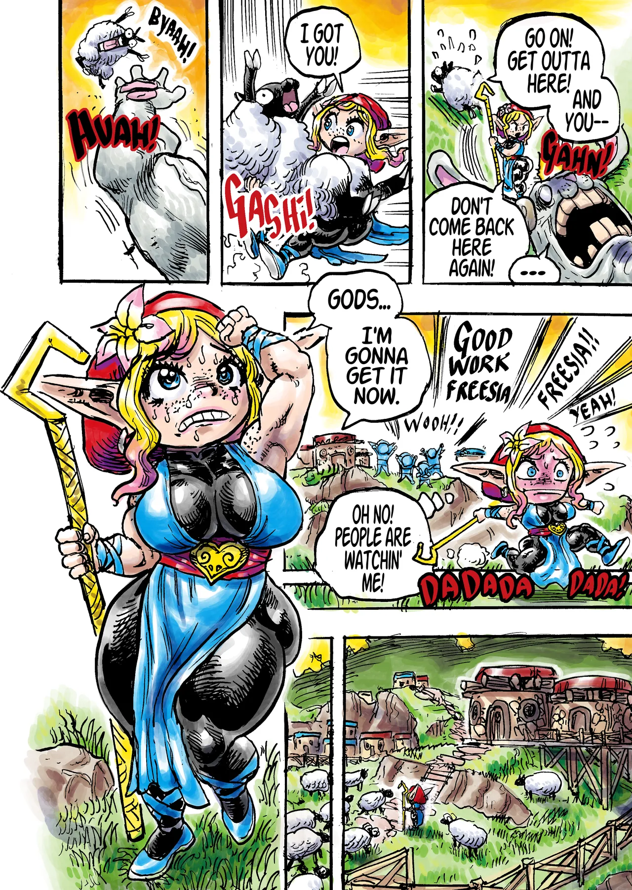 Faerie Shepherd Freesia page 7 full