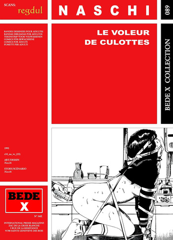 [Bede X 89] Naschi - Le voleur de culottes cover