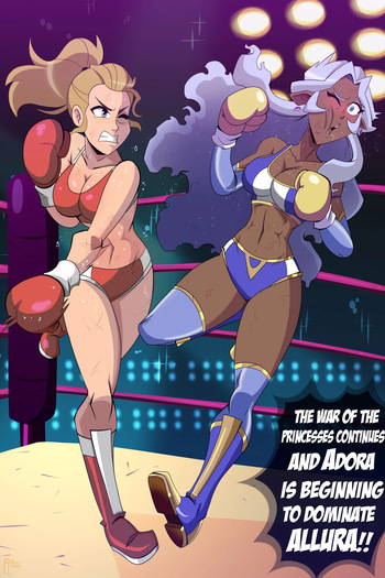 [DRAKE-HERNANDEZ] Adora vs Allura (She-Ra and the Princesses of Power // Voltron: Legendary Defender) cover