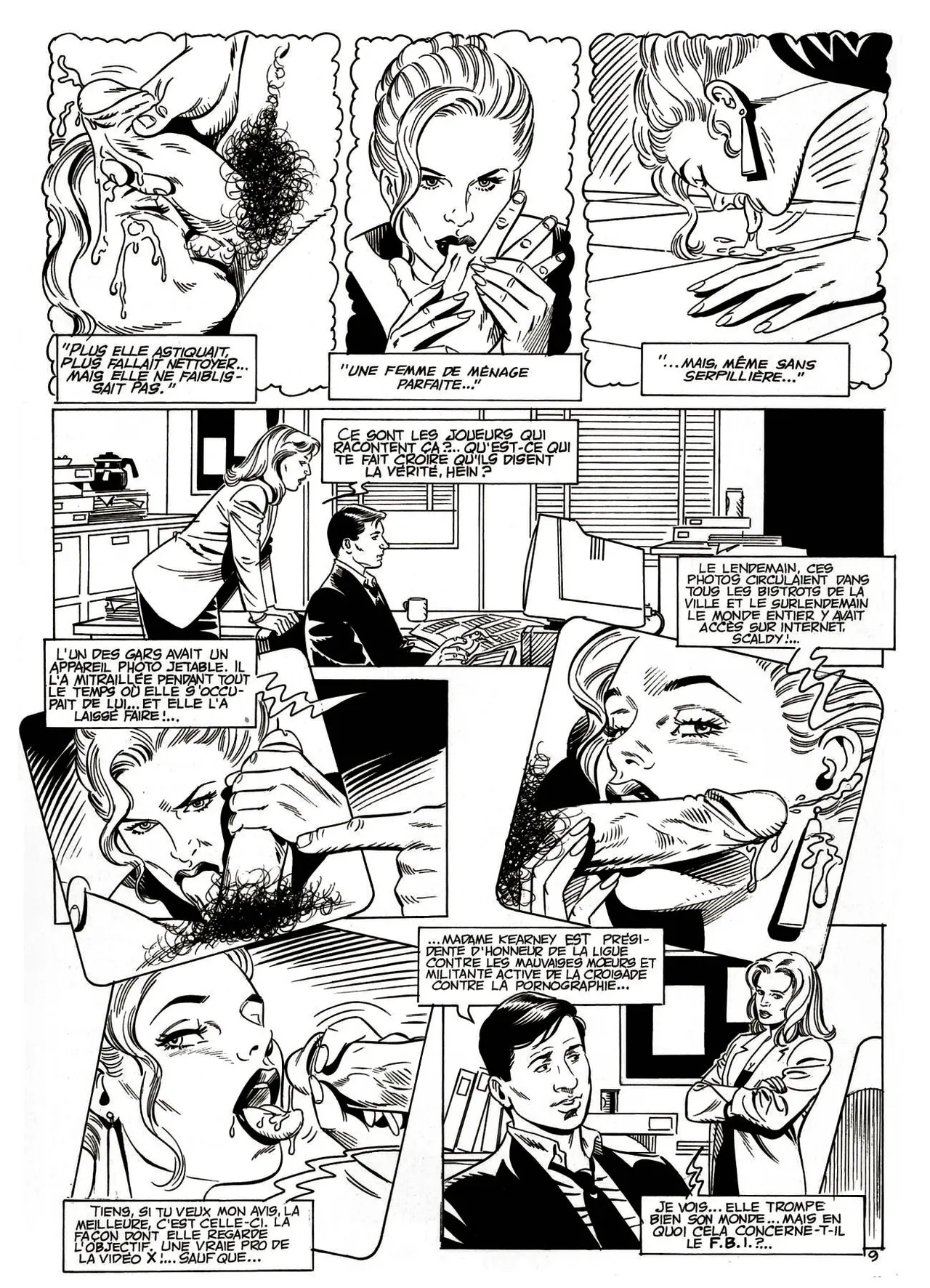 Alessandro Benedetti & Bernard Joubert - Dossier X : Vengeance nymphomane page 10 full