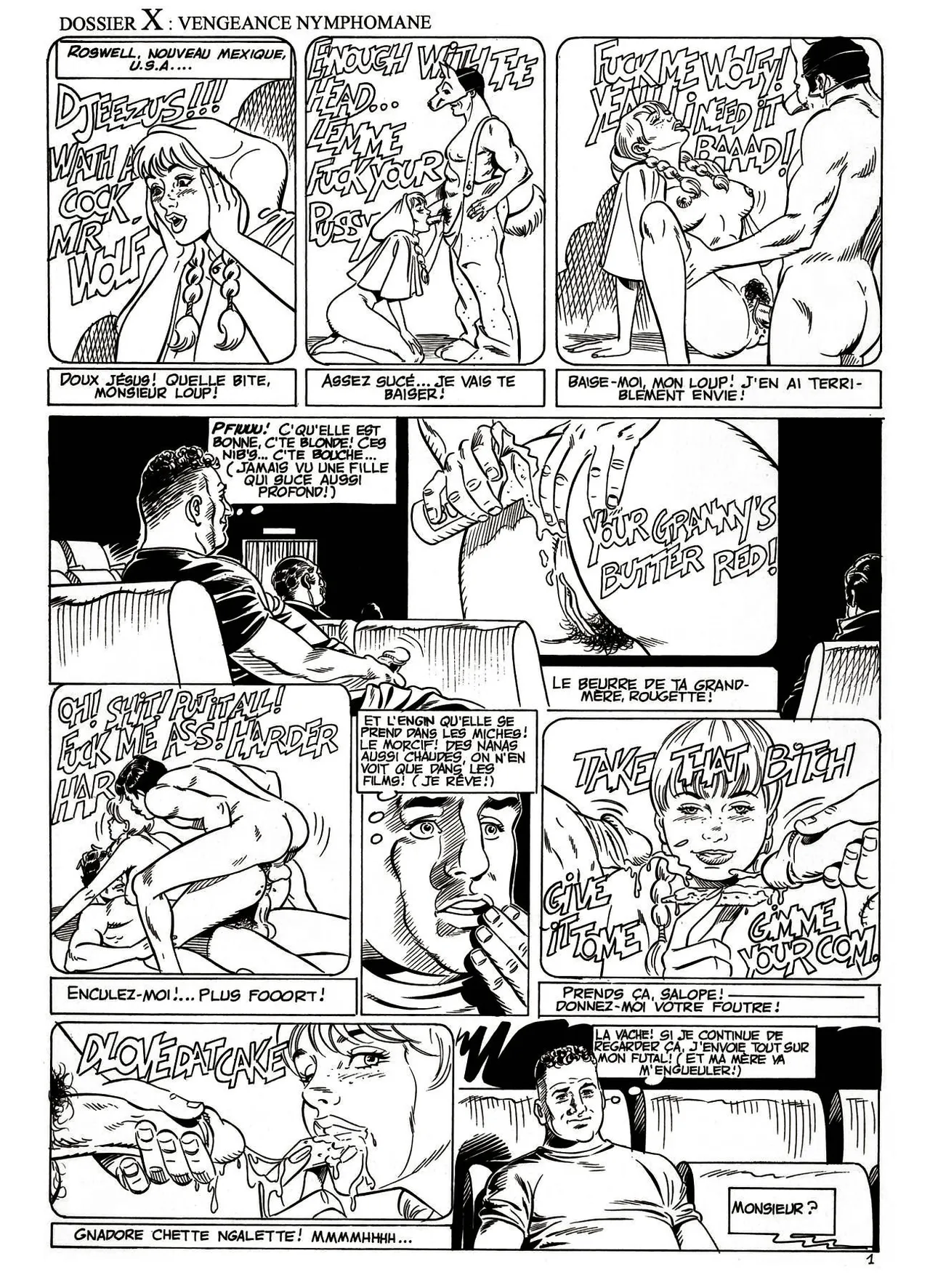 Alessandro Benedetti & Bernard Joubert - Dossier X : Vengeance nymphomane page 2 full