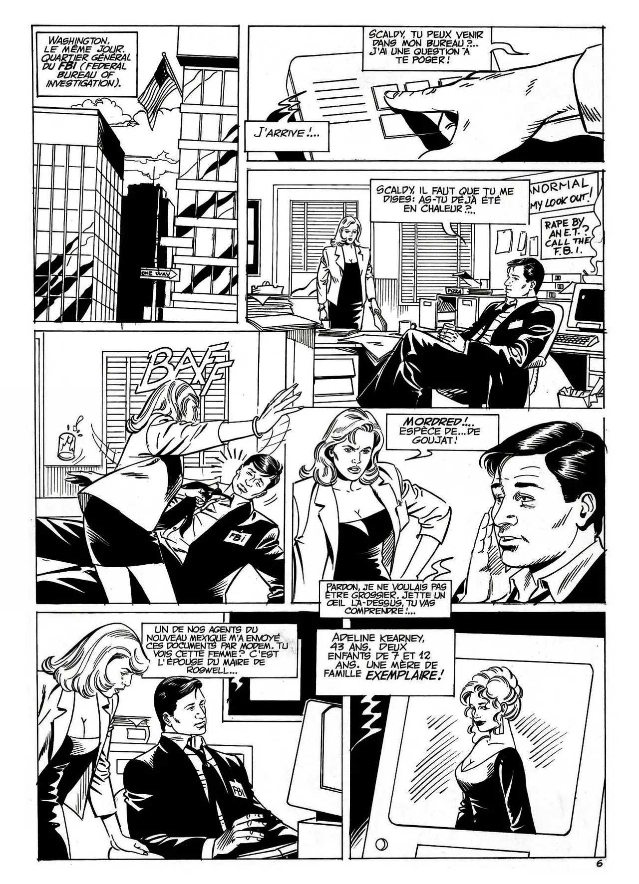 Alessandro Benedetti & Bernard Joubert - Dossier X : Vengeance nymphomane page 7 full