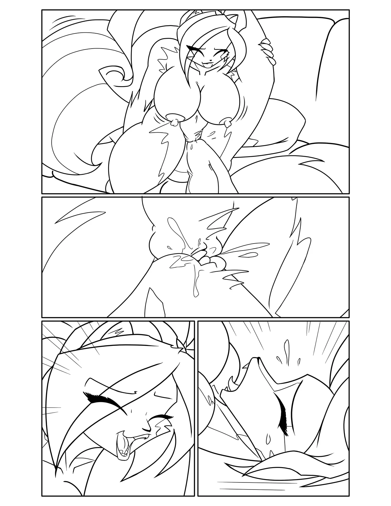 Chloe & Persephone Art Progression page 12 full