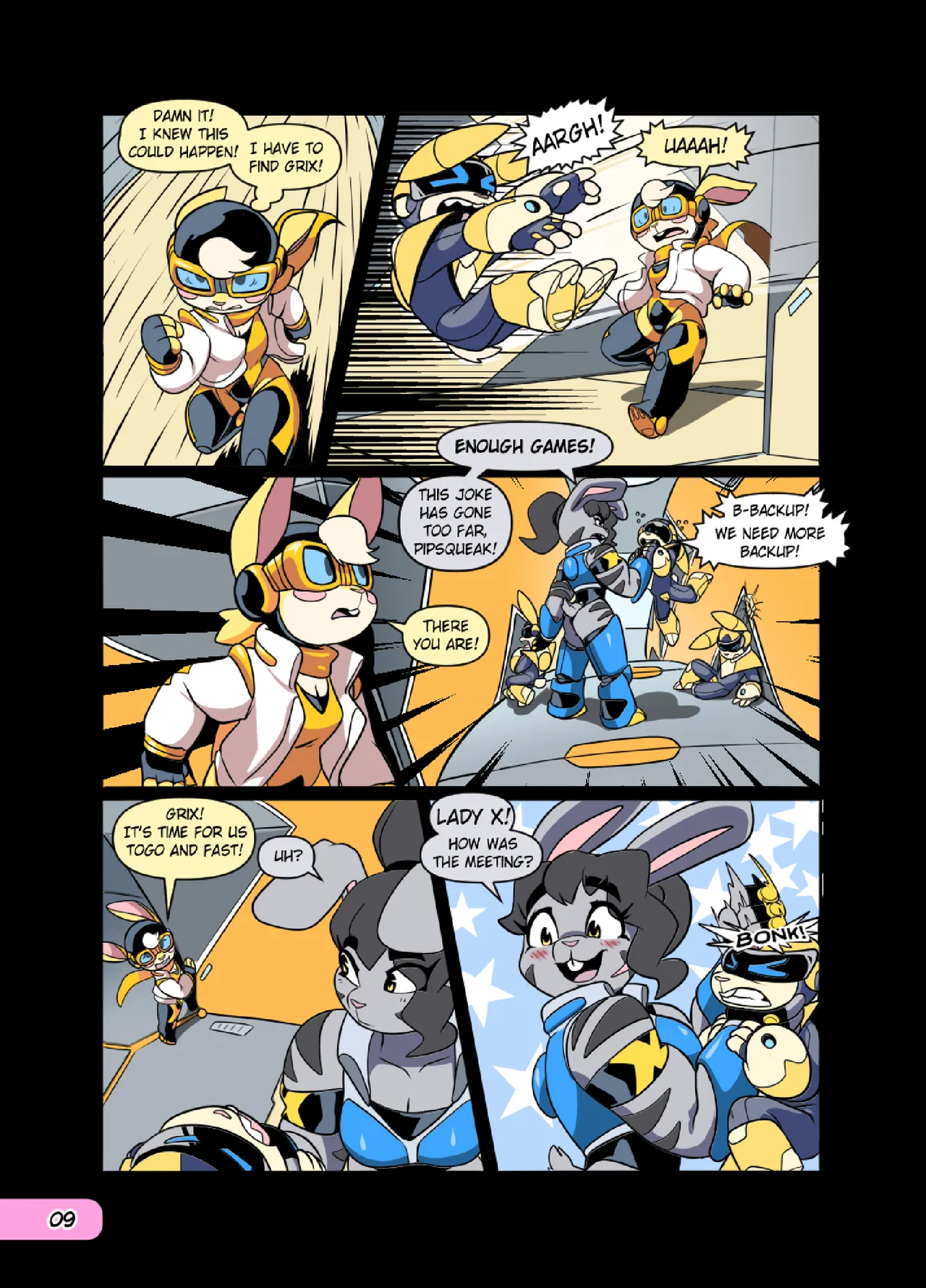 Ultra Rosa: Chapter 2 - Bun Trouble page 10 full