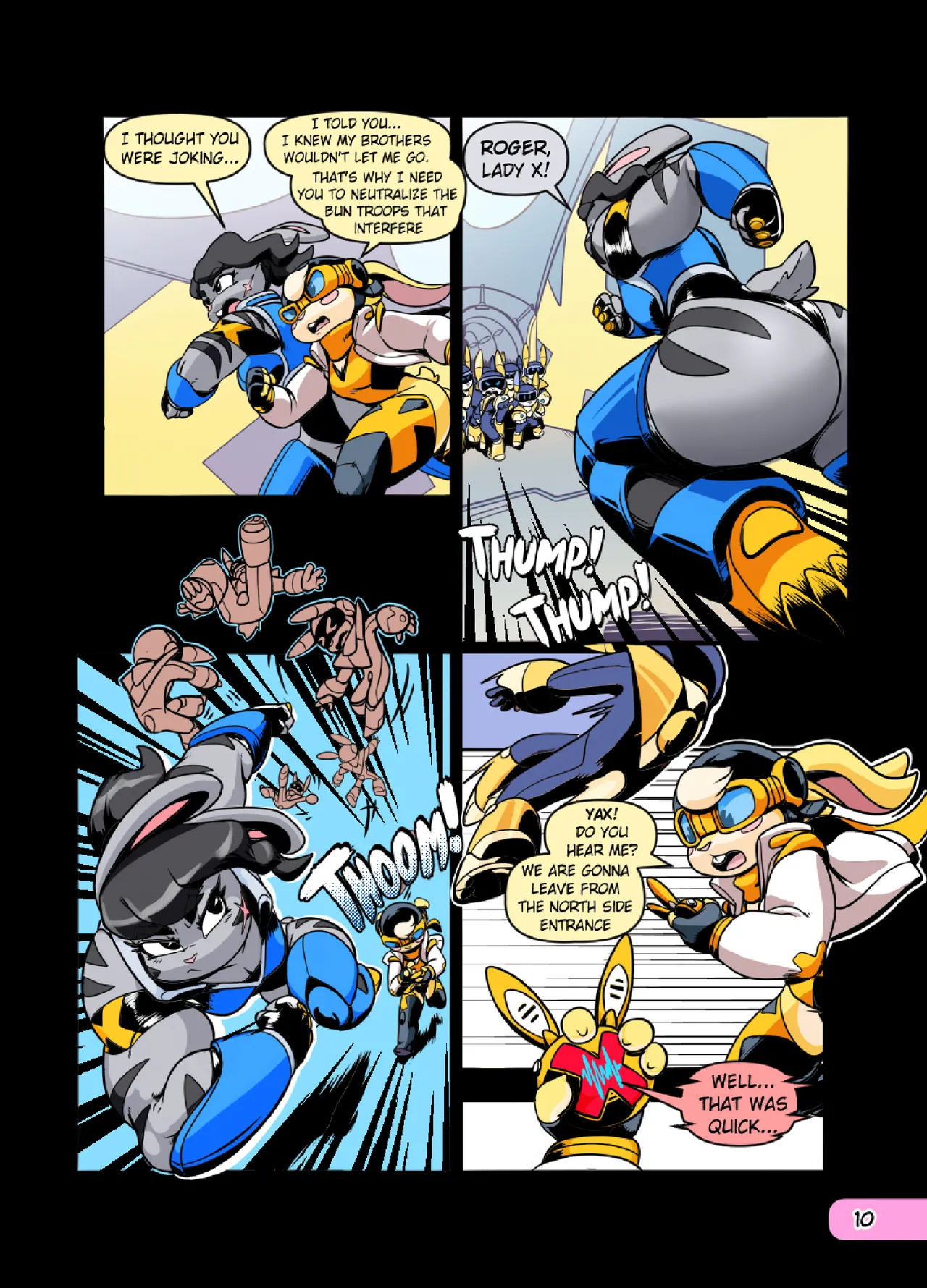 Ultra Rosa: Chapter 2 - Bun Trouble page 11 full