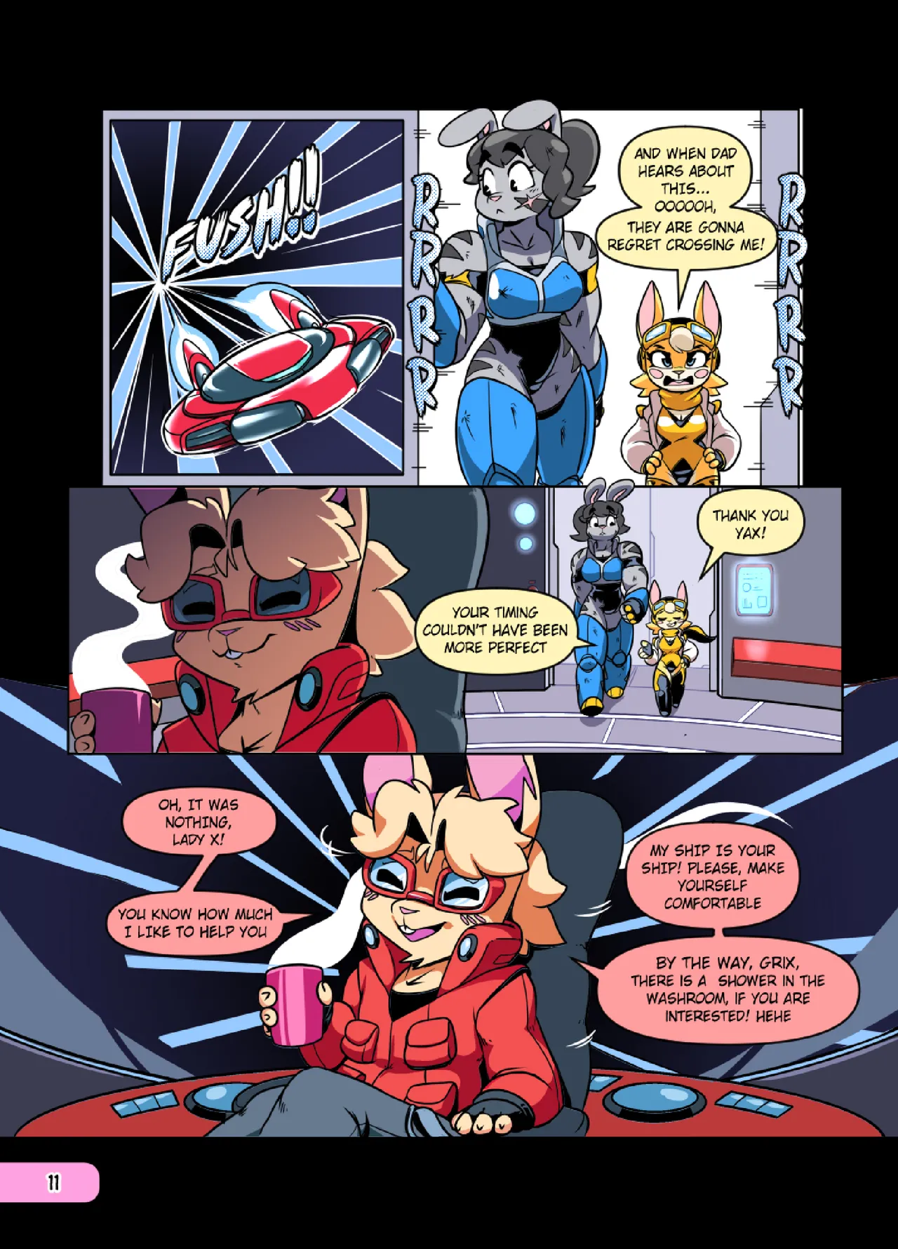 Ultra Rosa: Chapter 2 - Bun Trouble page 12 full