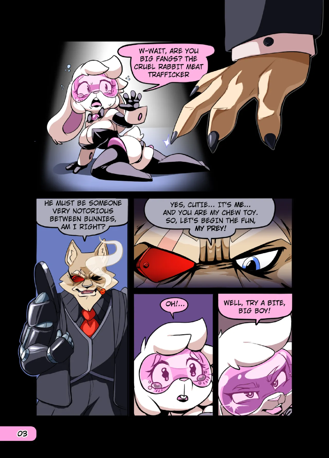 Ultra Rosa: Chapter 2 - Bun Trouble page 4 full