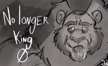 [Uniparasite] No Longer King cover