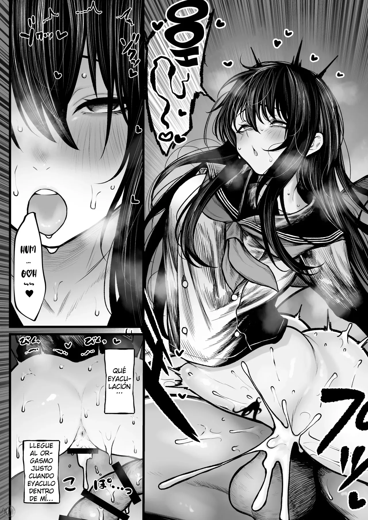 Haraiya-san wa Haramibukuro ni Nanka Sarenai + Haraiya-san wa Haramibukuro ni Nanka Sarenai Haiboku Route Ban｜La Exorcista no se Convertirá en una Bolsa Embarazada + Ruta de la Derrota page 9 full
