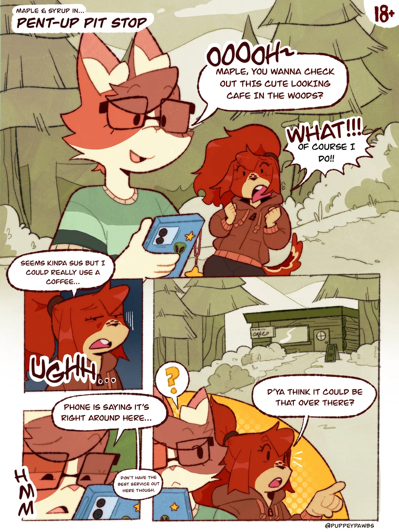 Pent-Up Pit Stop + Extras page 1 full