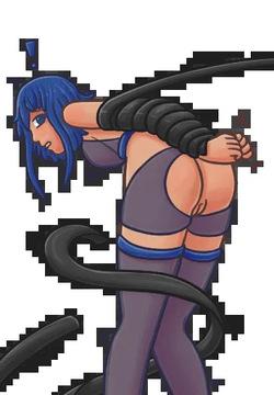 Mira Co Rescue - Medic Cybergirl Battle Sprites