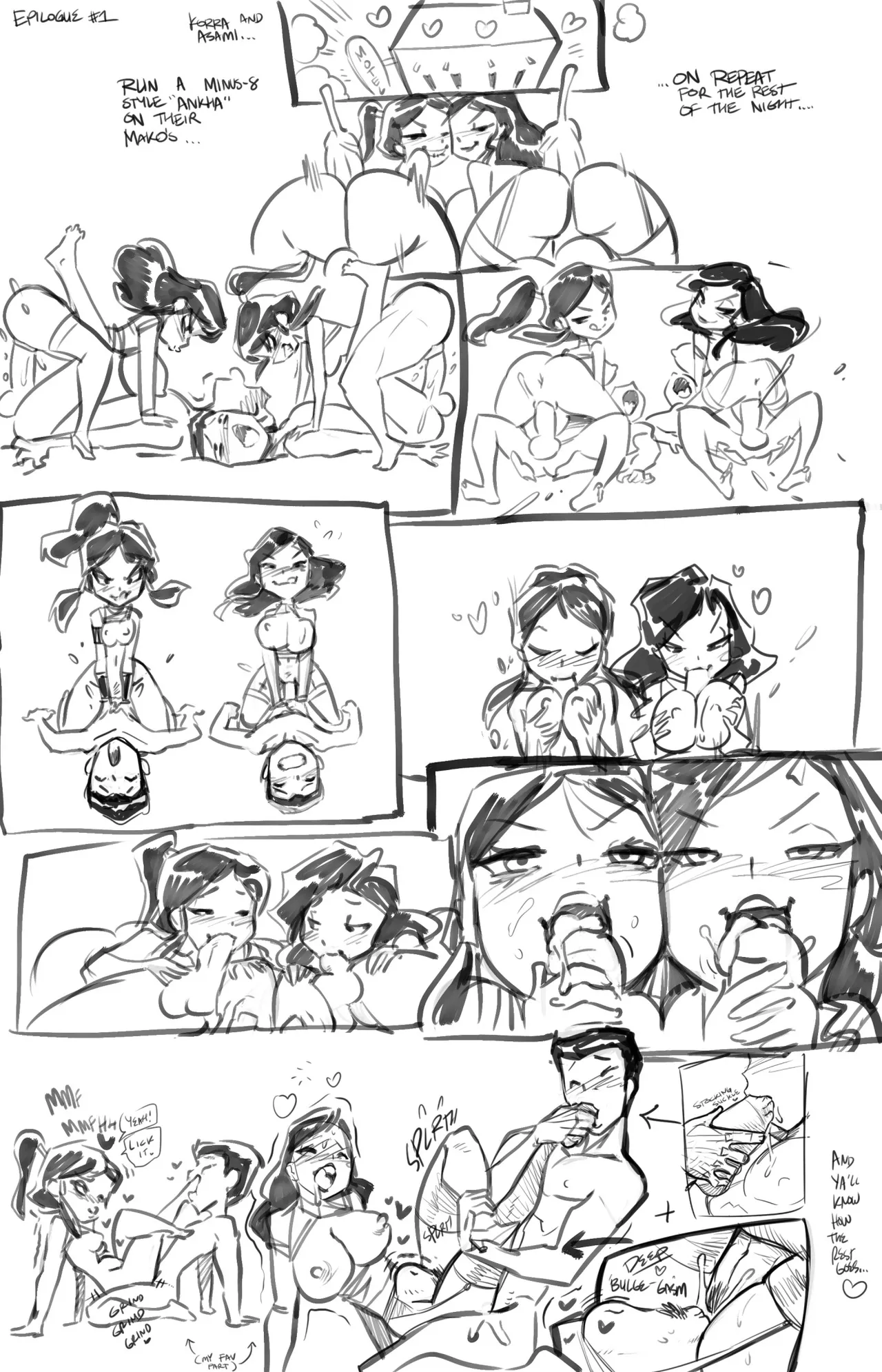 Korra+Asami+Mako in: This has... POSSIBILITIES! page 11 full