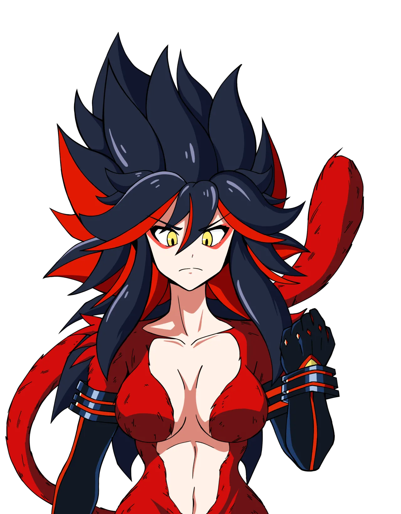 The ssj4 forms of Satsuki and Ryuko page 4 full