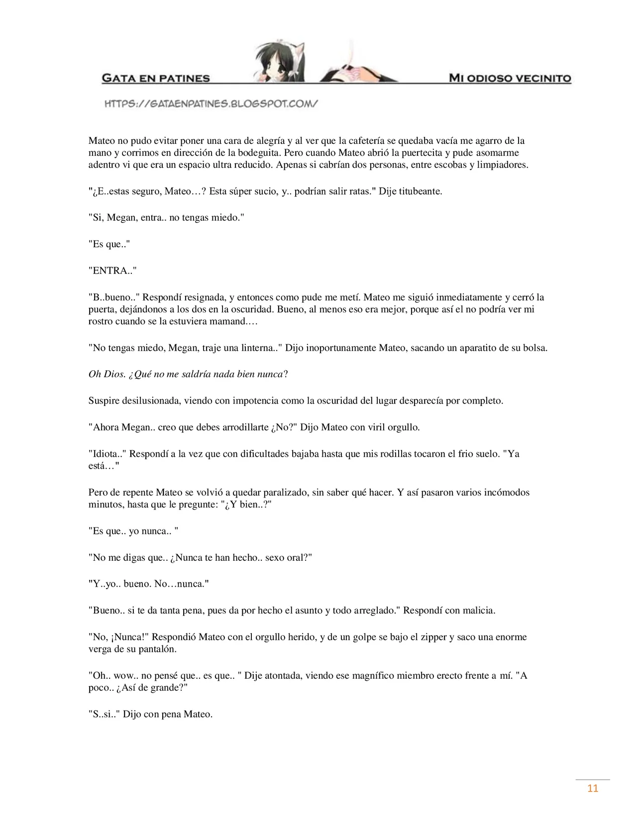 Novela: Mi Odioso Vecinito #1-10 page 12 full