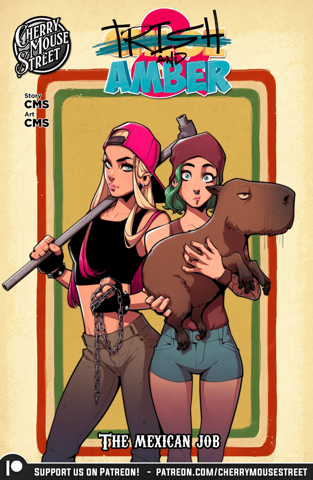 Trish & Amber: The Mexican Job page 1 full