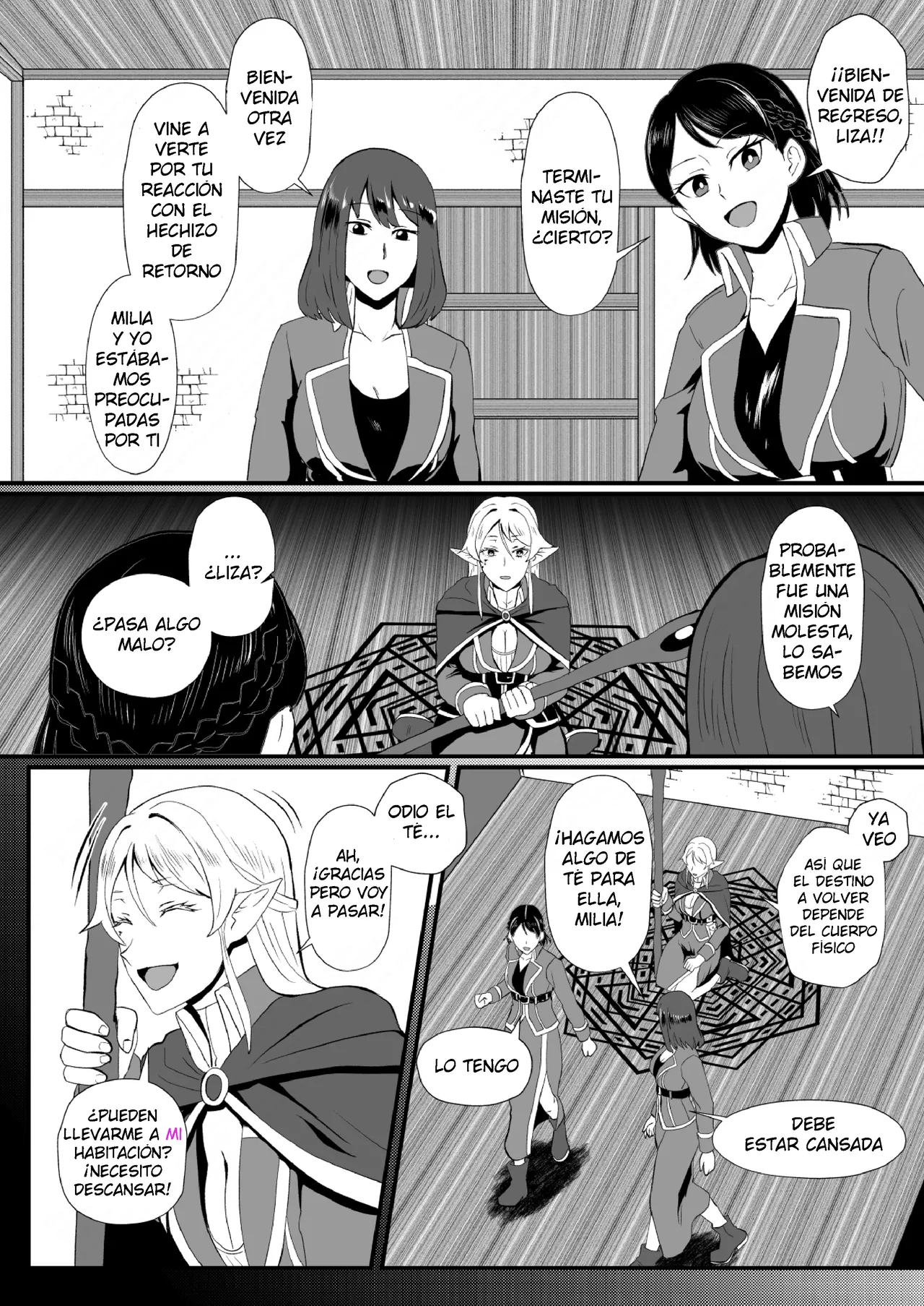 Irekawari no Wana ~Elf Majutsushi Liza no Kikan~ | La trampa cambia cuerpos  ~el regreso de la maga, Liza~ page 11 full