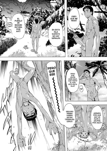 [Natsuka Q-ya] Saiin! Zenra-jima (Chap. 4) | Afrodisiaco! La Isla Nudista (Cap. 4) [Spanish] [Decensored][Digital][Harenchi no Fansub] cover