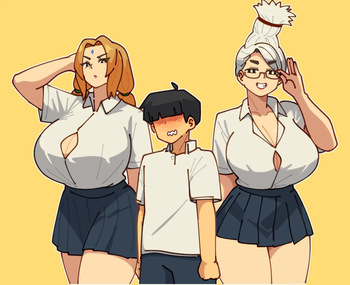 [Mayu Naisu] POV: You got older Classmates (Naruto, Dandadan) cover