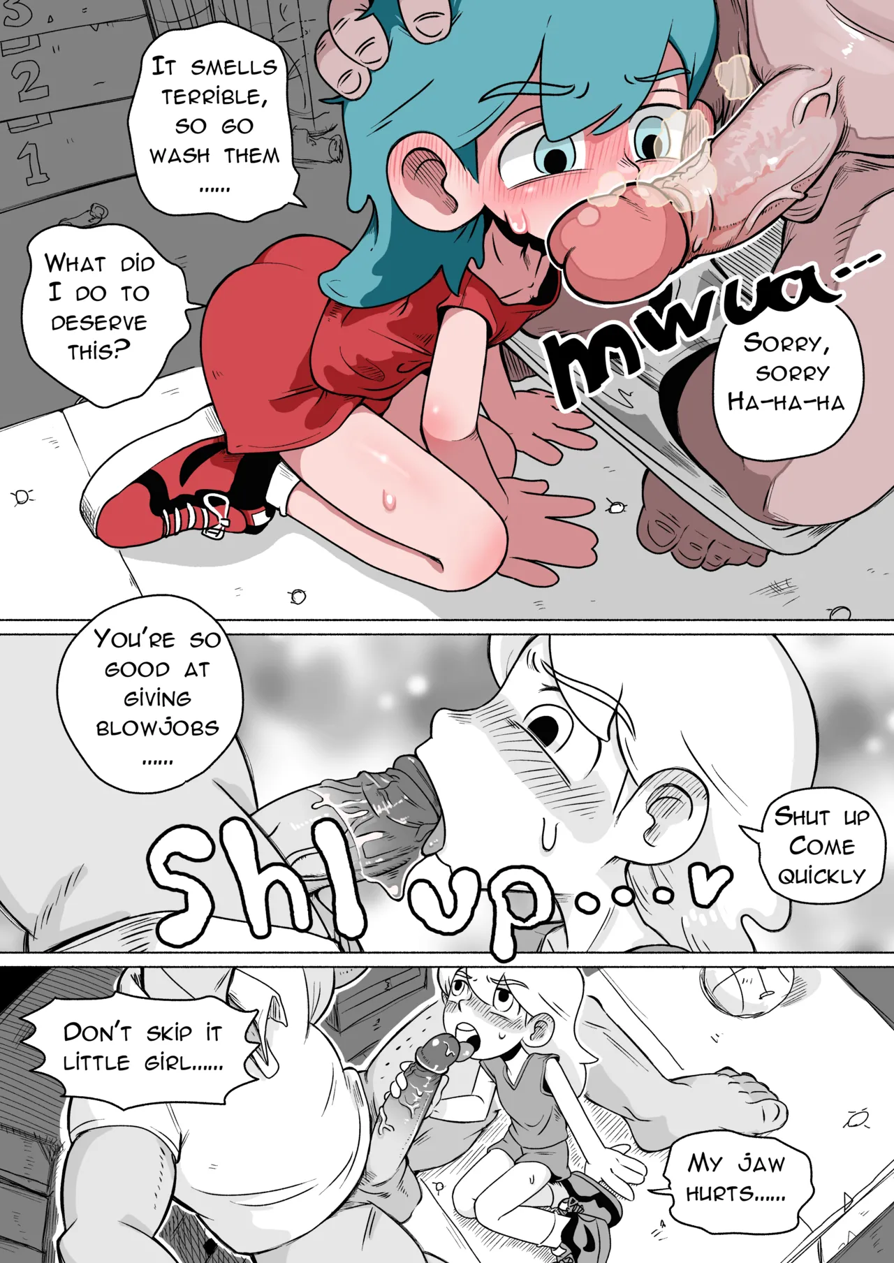 Hilda after basketball play page 2 full