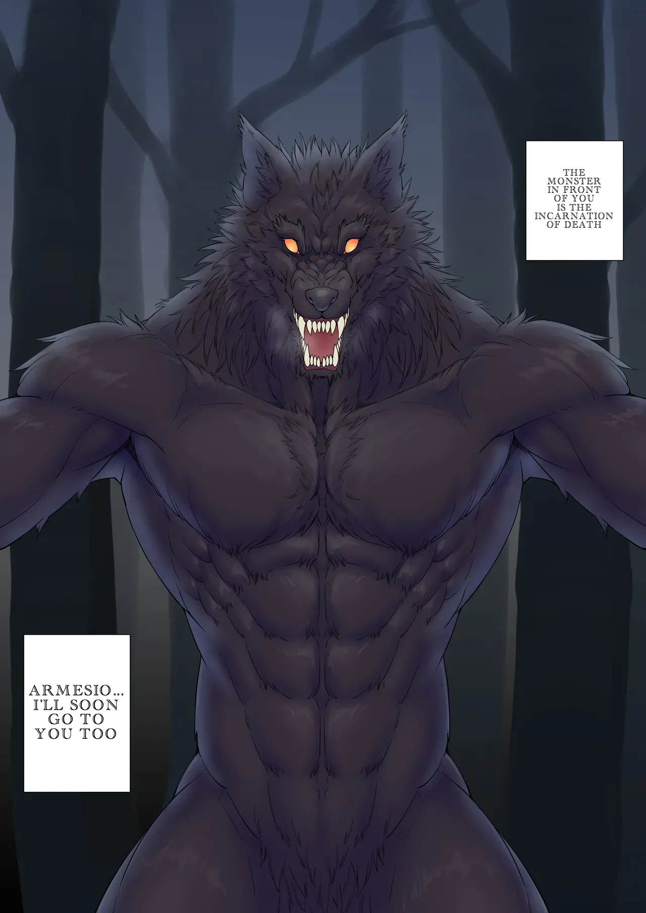 Dark Elf falls into feminine pleasure in the nearby forest. page 2 full