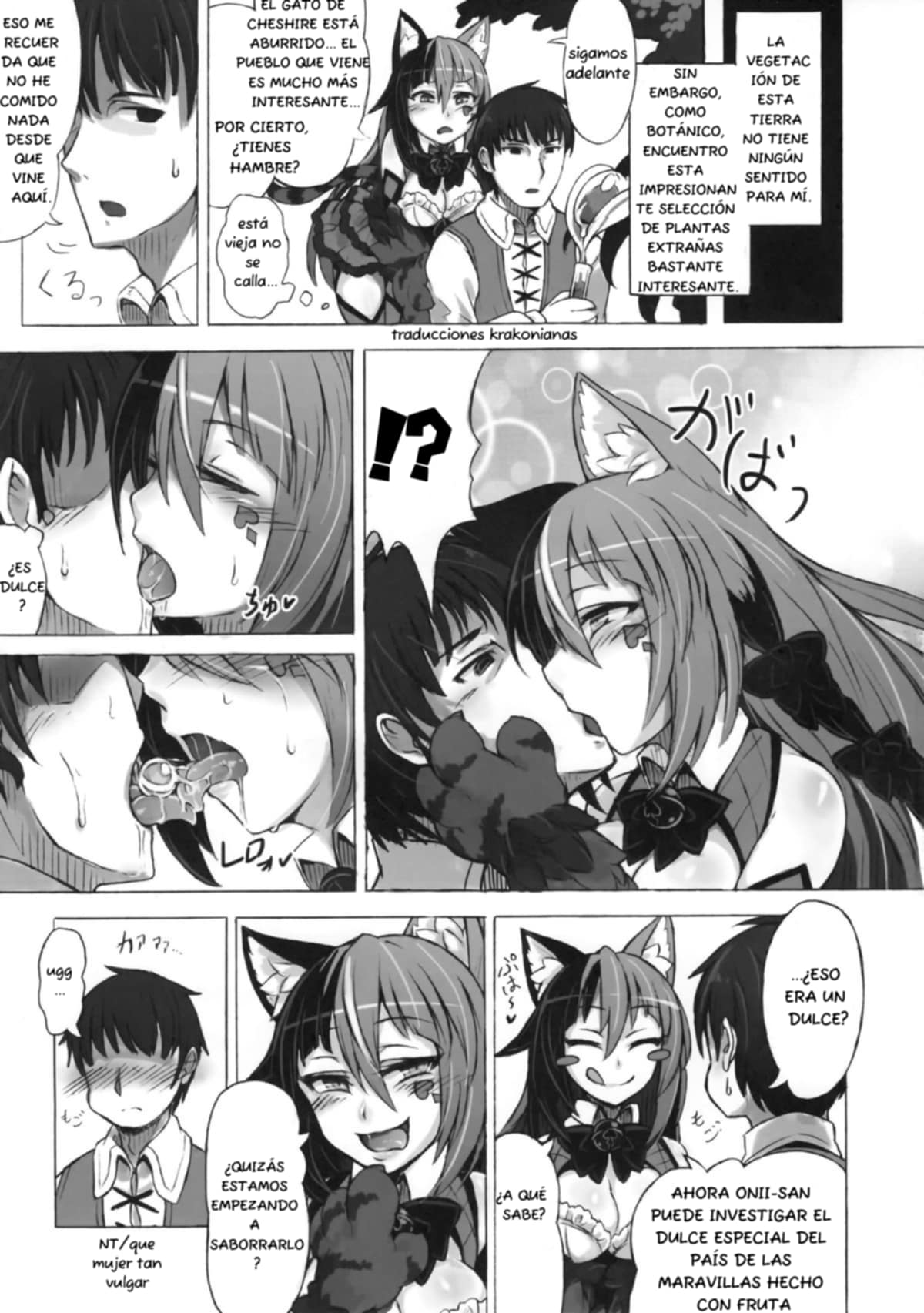 Mamono Musume Zukan Higai Houkoku ~Cheshire Neko no Oidemase Fushigi no Kuni~ | Monstergirl Encyclopedia Damage Report ~Cheshire's Welcome to Wonderland~ page 8 full