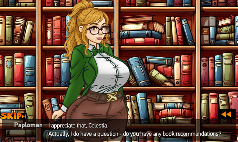 She Means Business game: Athena & Celestia's Story - Part 1 page 9 full