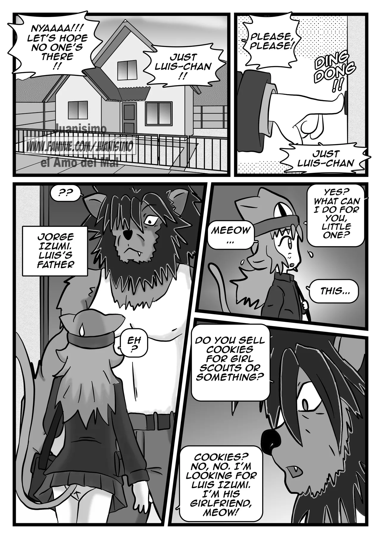 THE LION AND THE KITTEN: Paranormal Valentine's Day page 3 full