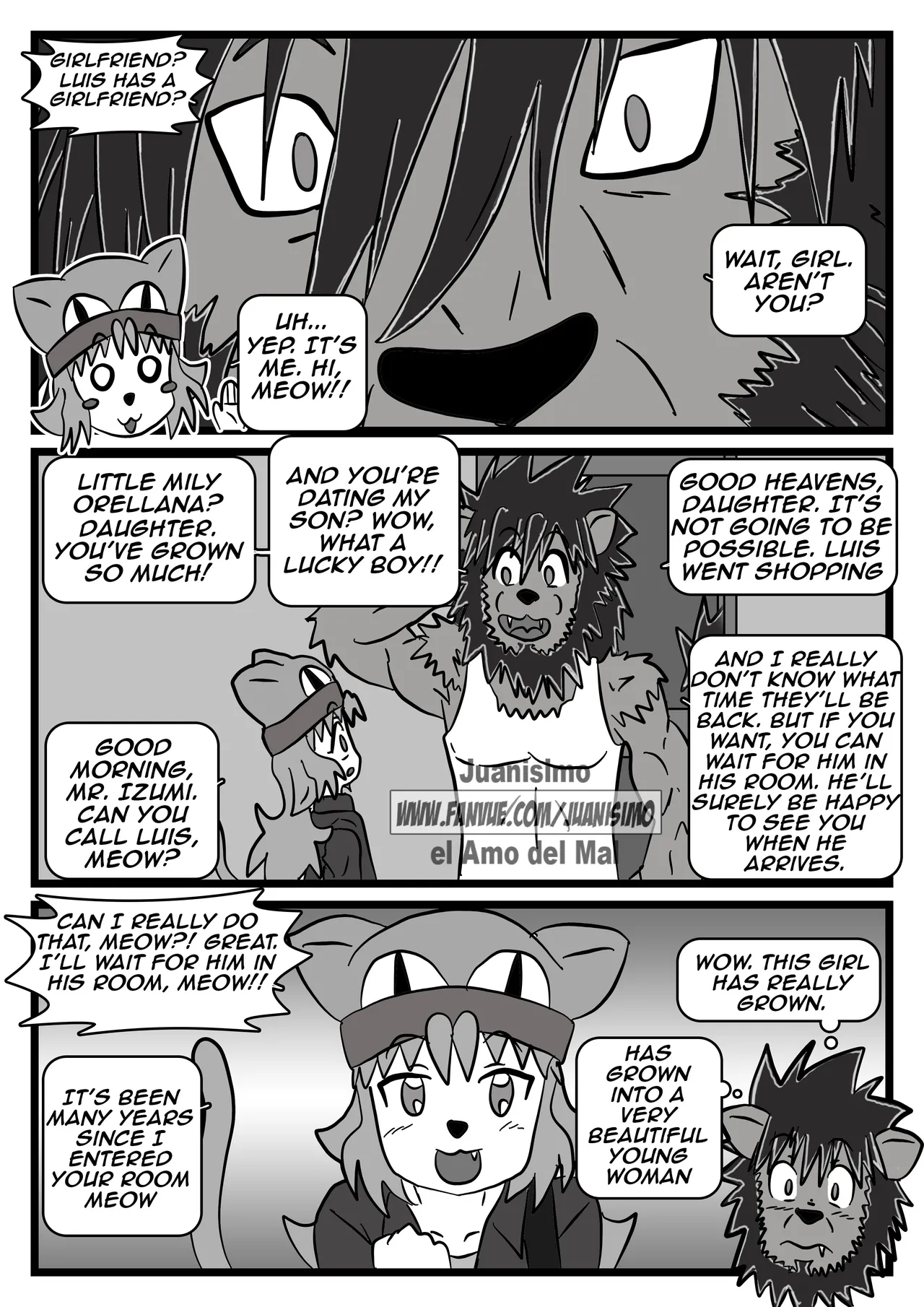 THE LION AND THE KITTEN: Paranormal Valentine's Day page 4 full