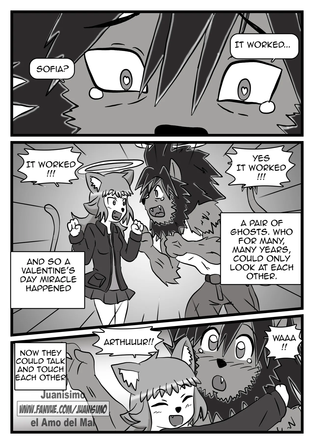 THE LION AND THE KITTEN: Paranormal Valentine's Day page 8 full