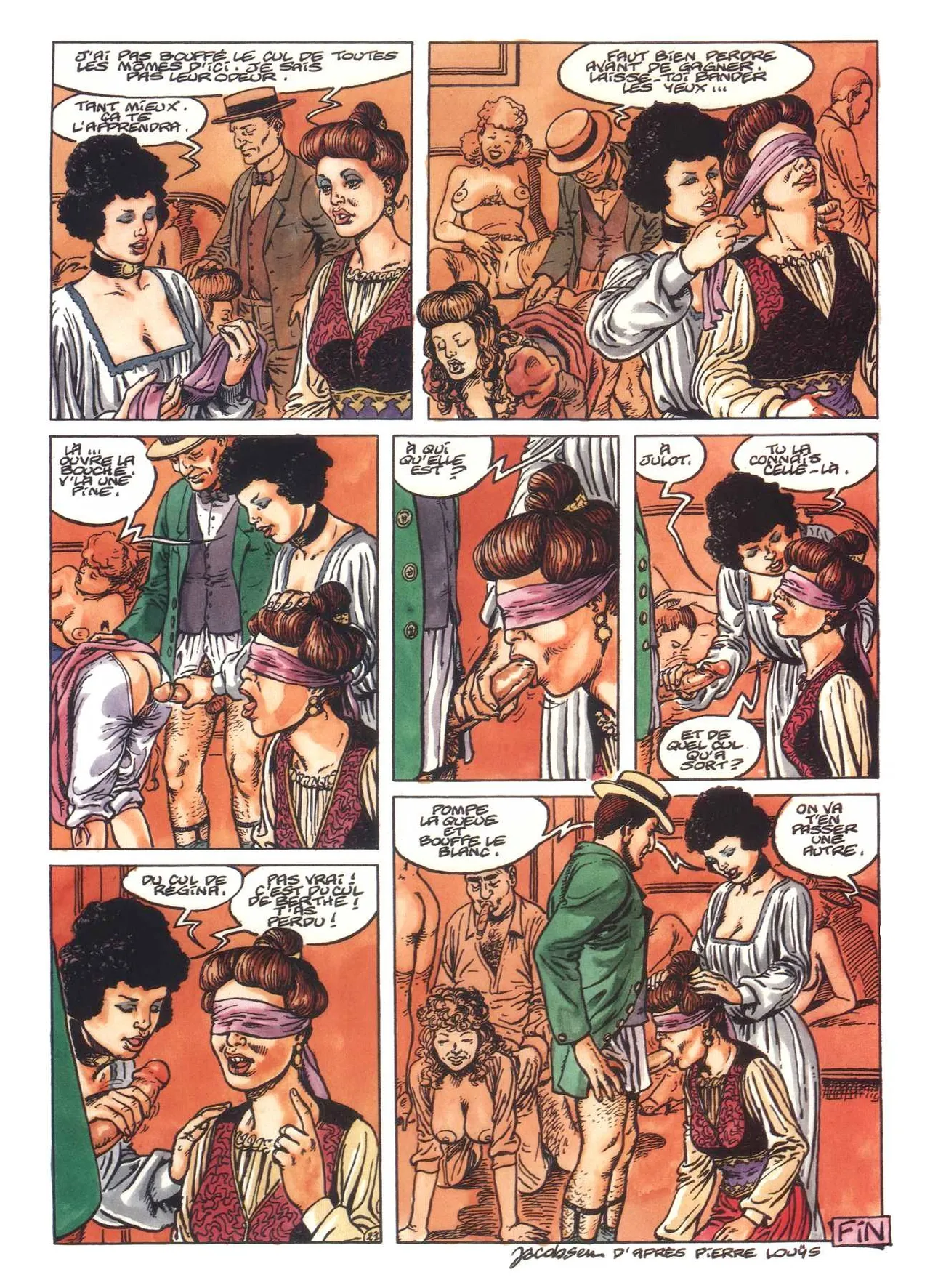 Jacobsen  & Pierre Louÿs - Dialogues de Courtisanes #1 : La main chaude réformée page 3 full