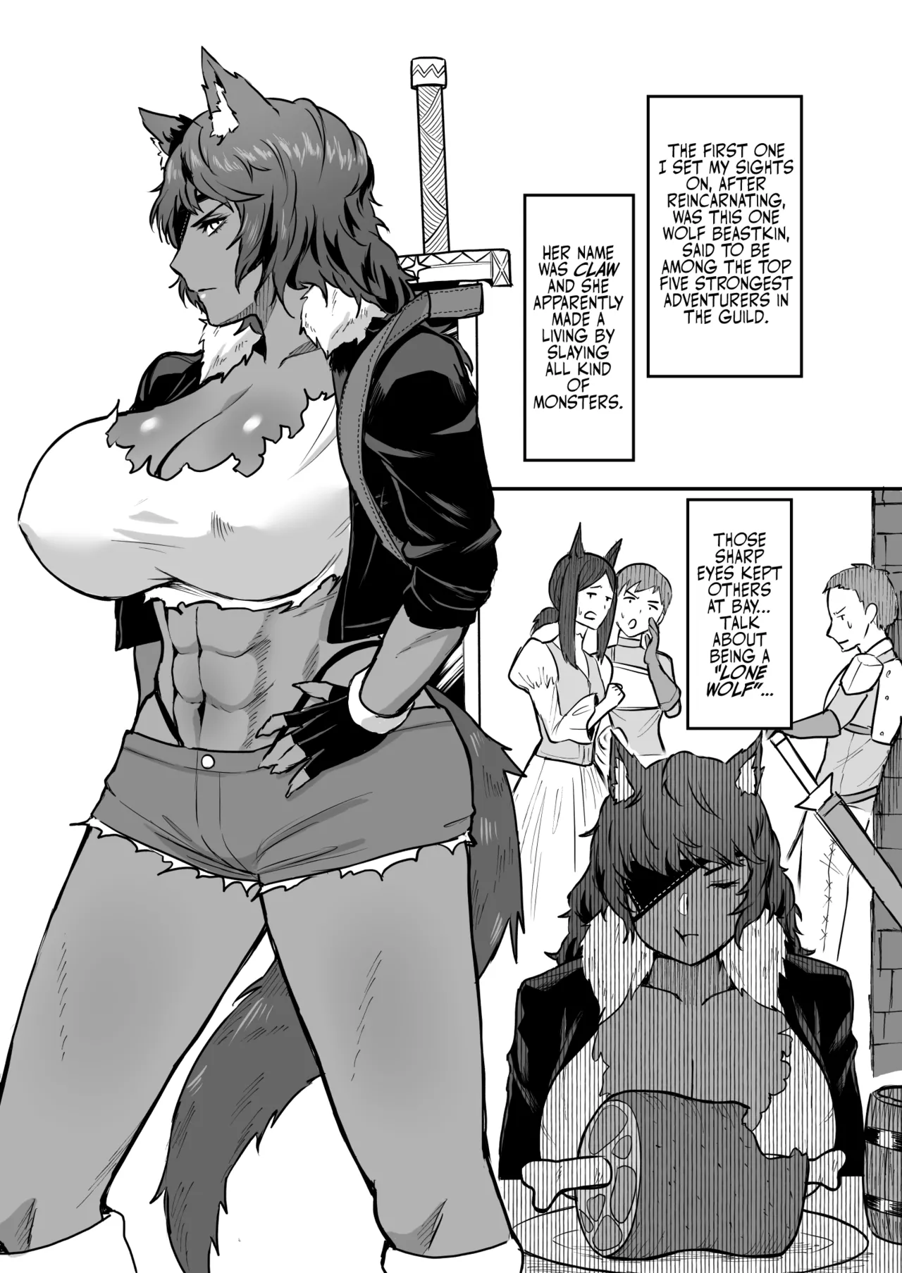 Sex Tame -Ookami Juujin- | Sexual Taming: Wolf Beastkin page 4 full