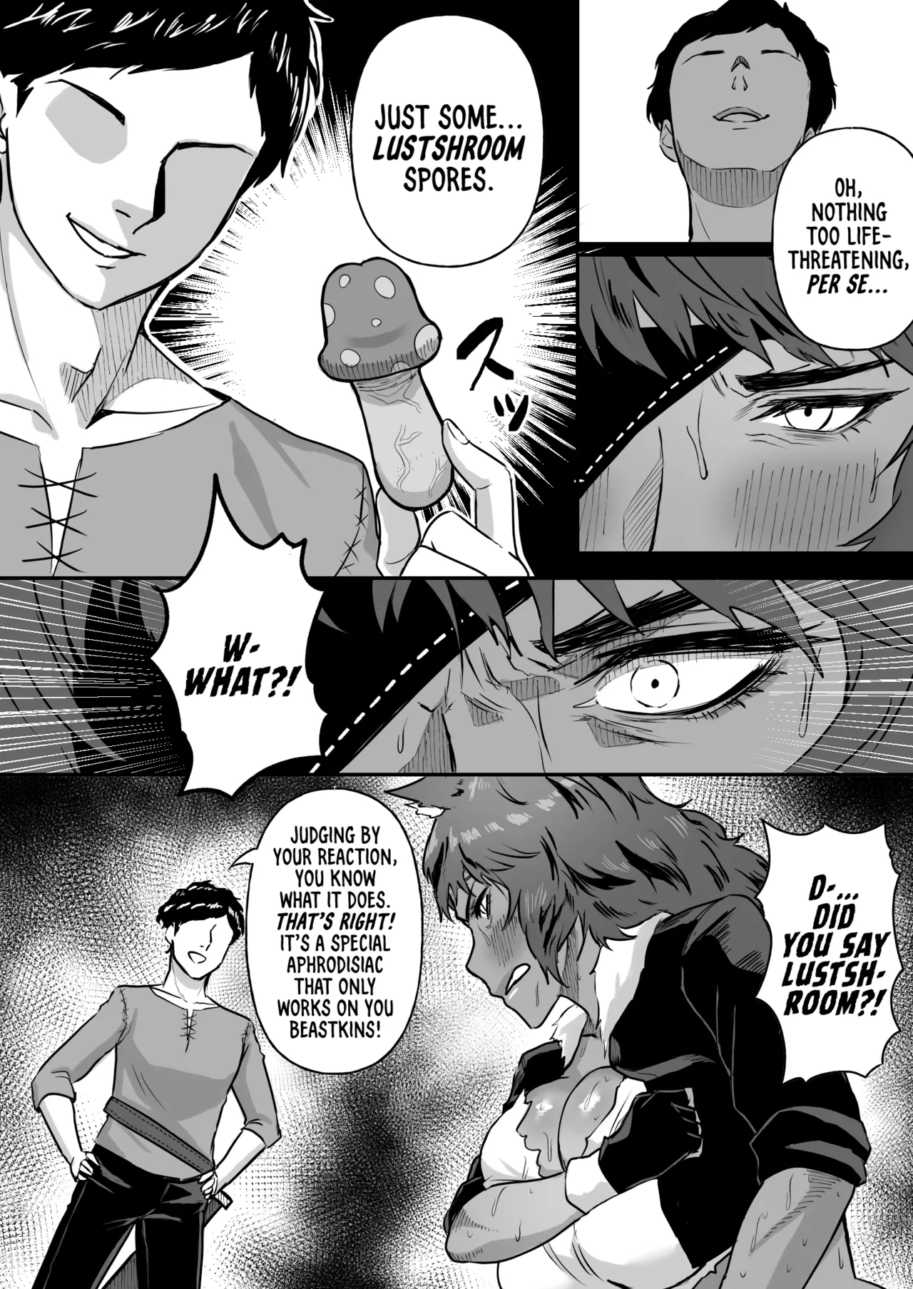 Sex Tame -Ookami Juujin- | Sexual Taming: Wolf Beastkin page 7 full