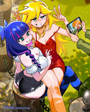 [Snegovski] Stoking (Panty & Stocking with Garterbelt) cover