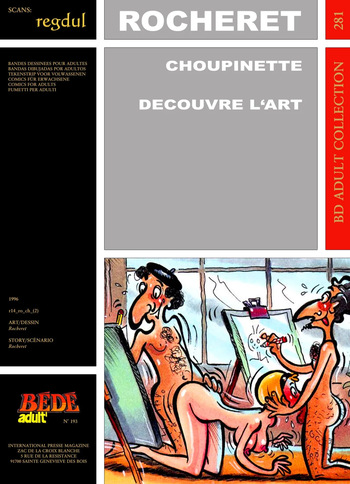 [Bédé Adult 281] Rocheret [= Éric Ronceray] - Choupinette : Decouvre l'Art cover