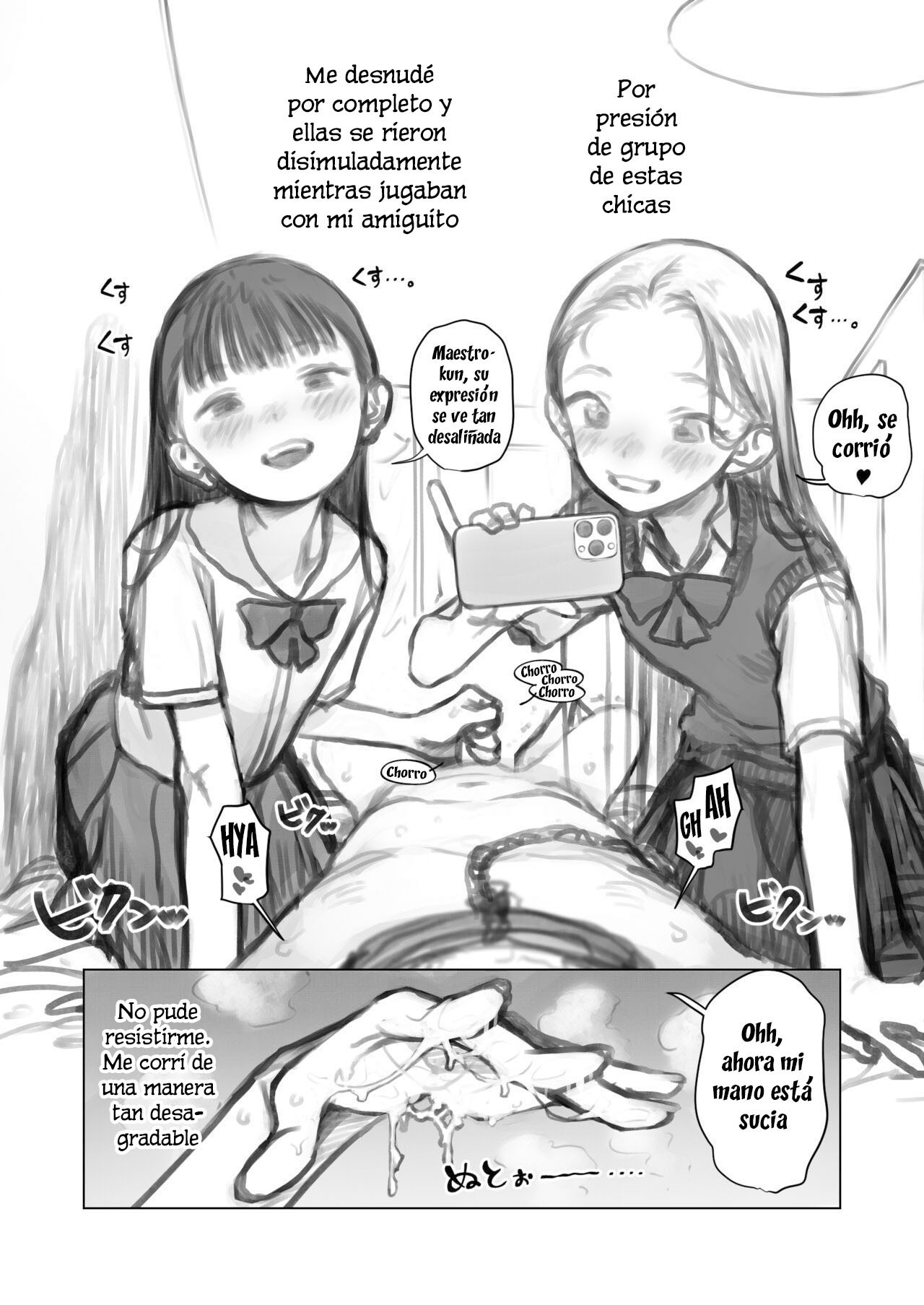 Shitei & Manadeshi & Konoha-chan 3P｜Maestro, Discípula Amada y Konoha-chan 3P page 8 full
