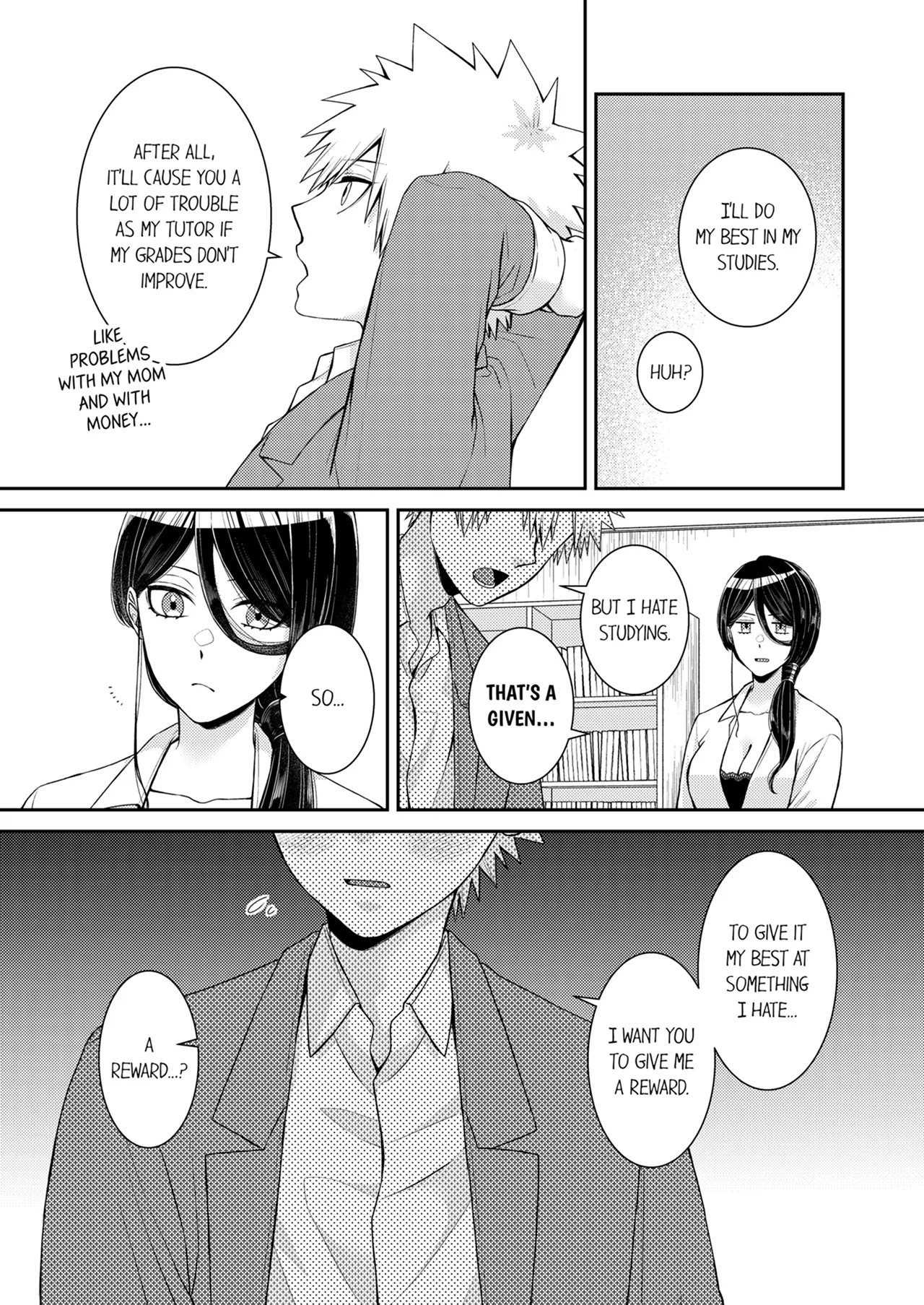'Sensei, Sounyuu Rete mo Iinda yo ne?' ~ Oshi ni Yowai Kateikyoushi, Oshiego SEX ni Hame Makete | Can I Stick it in, Teacher? An Easily Persuaded Private Tutor Gives in to Having Sex With Her Student Chapter 1-8 page 5 full