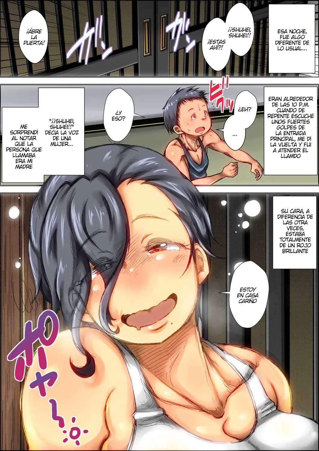 Boku ga Deisui Joutai no Hahaoya o Okashita Toki no Hanashi. | La historia de cuando violé a mi madre mientras estaba borracha. page 8 full