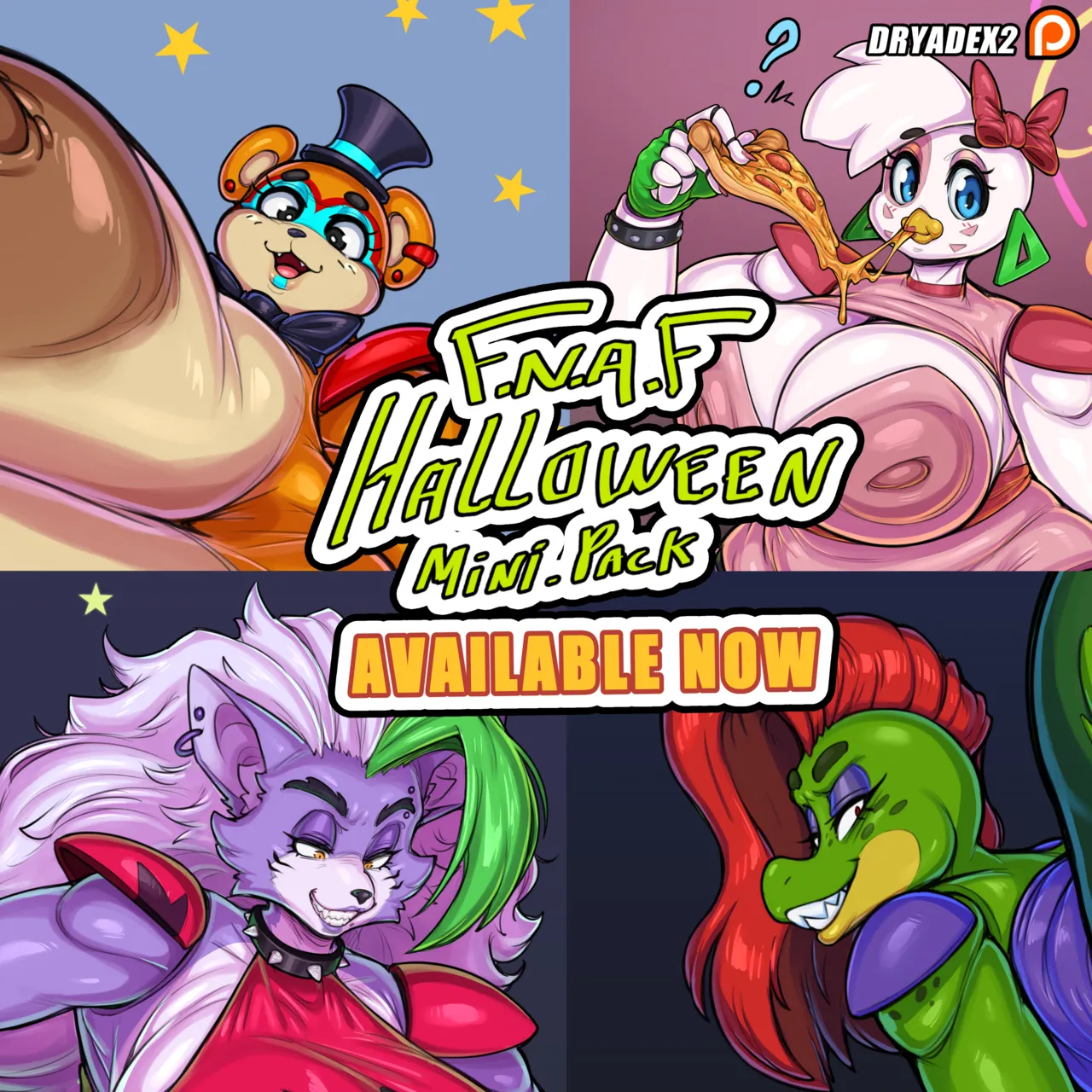 F.N.A.F. Halloween Mini-Pack page 1 full