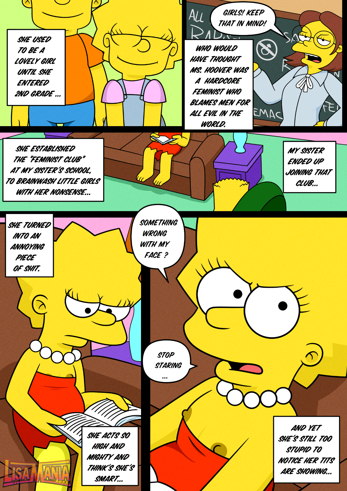LisaMania - I don't need feminism because I love my big brother's dick page 3 full