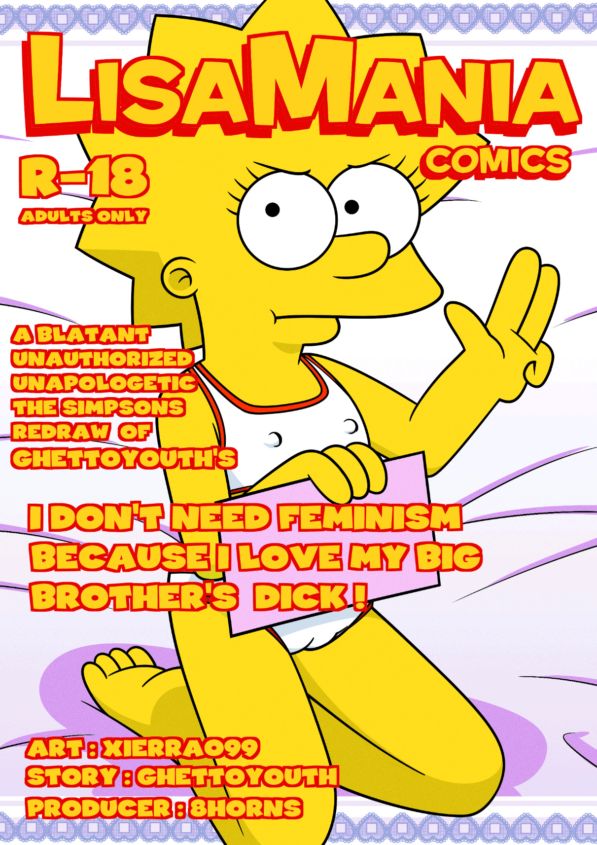 [Xierra099] LisaMania - I don't need feminism because I love my big brother's dick cover